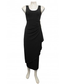 Four Girlz - Isabella Jersey Ruching Dress with Side Split.