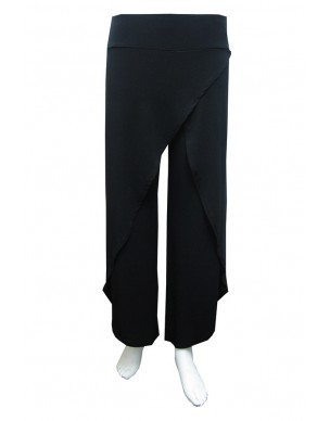 Four Girlz 9944 Black - Jersey Cross Over Pants 