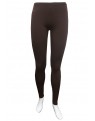 Miss Me - 7/8ths Soft knit tights - brown