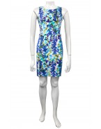 Four Girlz - Julie sateen dress with button tab detail