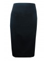  Four Girlz - Office skirt with v waist band and back kick pleats.