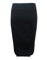  Four Girlz - Office skirt with v waist band and back kick pleats.