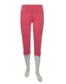 Wet Seal - Bengaline fitted 7/8ths pants with Elastic waist -pink