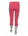 Wet Seal - Bengaline fitted 7/8ths pants with Elastic waist -pink