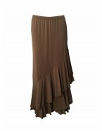 That It Take - Soft knit skirt with waterfall side