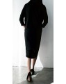 Four Girlz - Lola 3/4 sleeve drape dress with pockets.