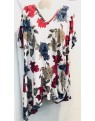 Room To Move 2244 - Shelly V Neck Cowl Tunic top 