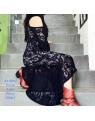 Four Girlz - Patricia lace dress with elbow length sleeves.