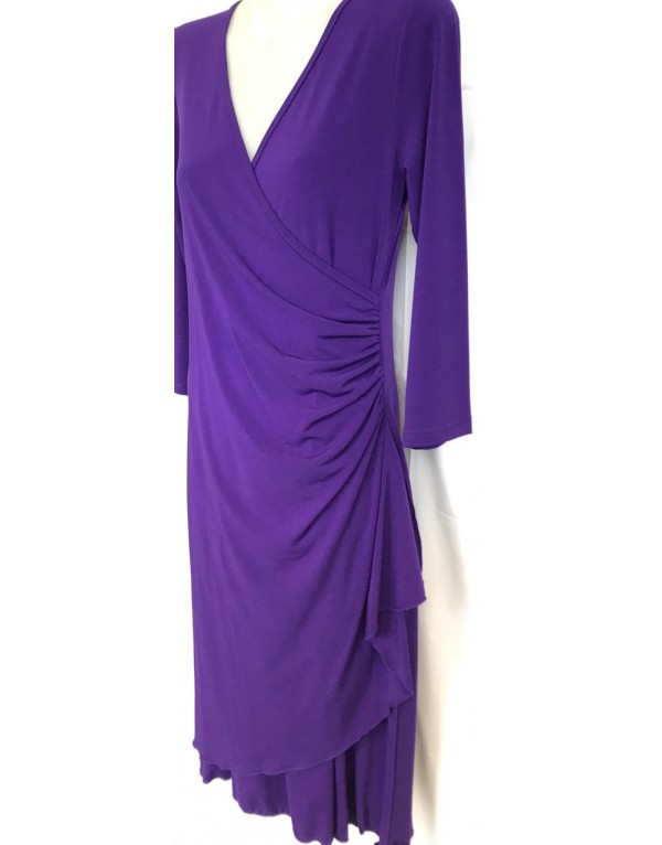 Four Girlz 9501 - Soft Knit Wrap Dress - IC Fashion Melbourne - Premium ...