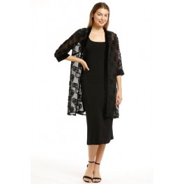 FOUR 11770 - Debbie Chiffon Duster Cardi - IC Fashion Melbourne ...