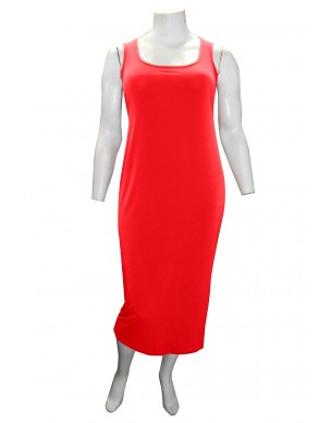 Room To Move - Basic maxi dress RED