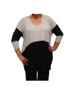 Room To Move - 2 TONES KNIT TOP