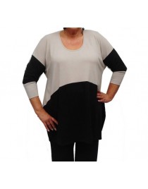 Room To Move - 2 TONES KNIT TOP