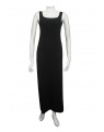 Wet Seal - Plain Jersey thick strap maxi dress - Front