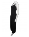 Wet Seal - Plain Jersey thick strap maxi dress - Side