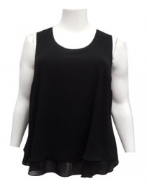 Room To Move - Maya V-neck 2 layer singlet.