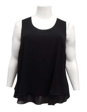 Room To Move - Kayla round-neck 2 layer singlet.