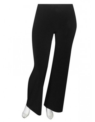 Room To Move - Soft knit elastic waist straight pants