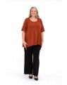 Room To Move - Black Softknit Top Peaked side