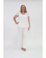 Room To Move - Haley round-neck 2 layer chiffon top