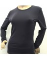  Wet Seal - High Scoop Neckline top with long sleeves