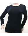  Wet Seal - High Scoop Neckline top with long sleeves