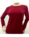  Wet Seal - High Scoop Neckline top with long sleeves